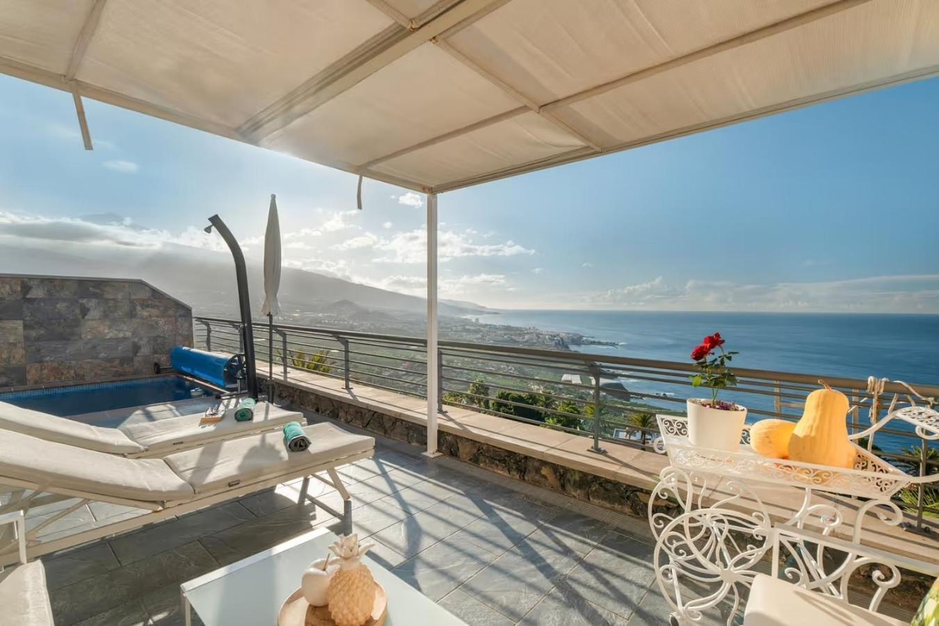 Villa Golden Horizon Con Piscina Privada Climatizada Santa Úrsula Екстериор снимка