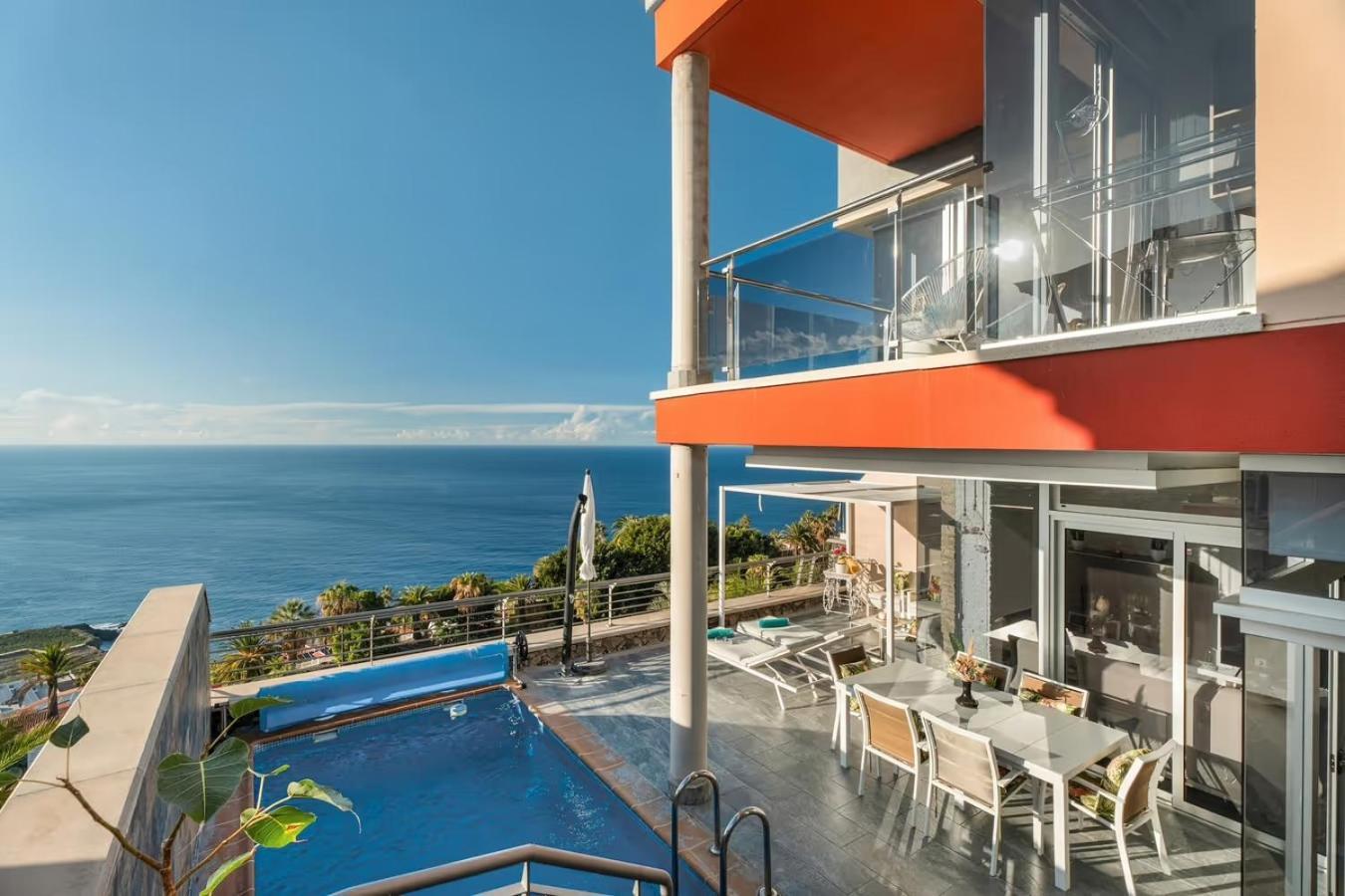 Villa Golden Horizon Con Piscina Privada Climatizada Santa Úrsula Екстериор снимка