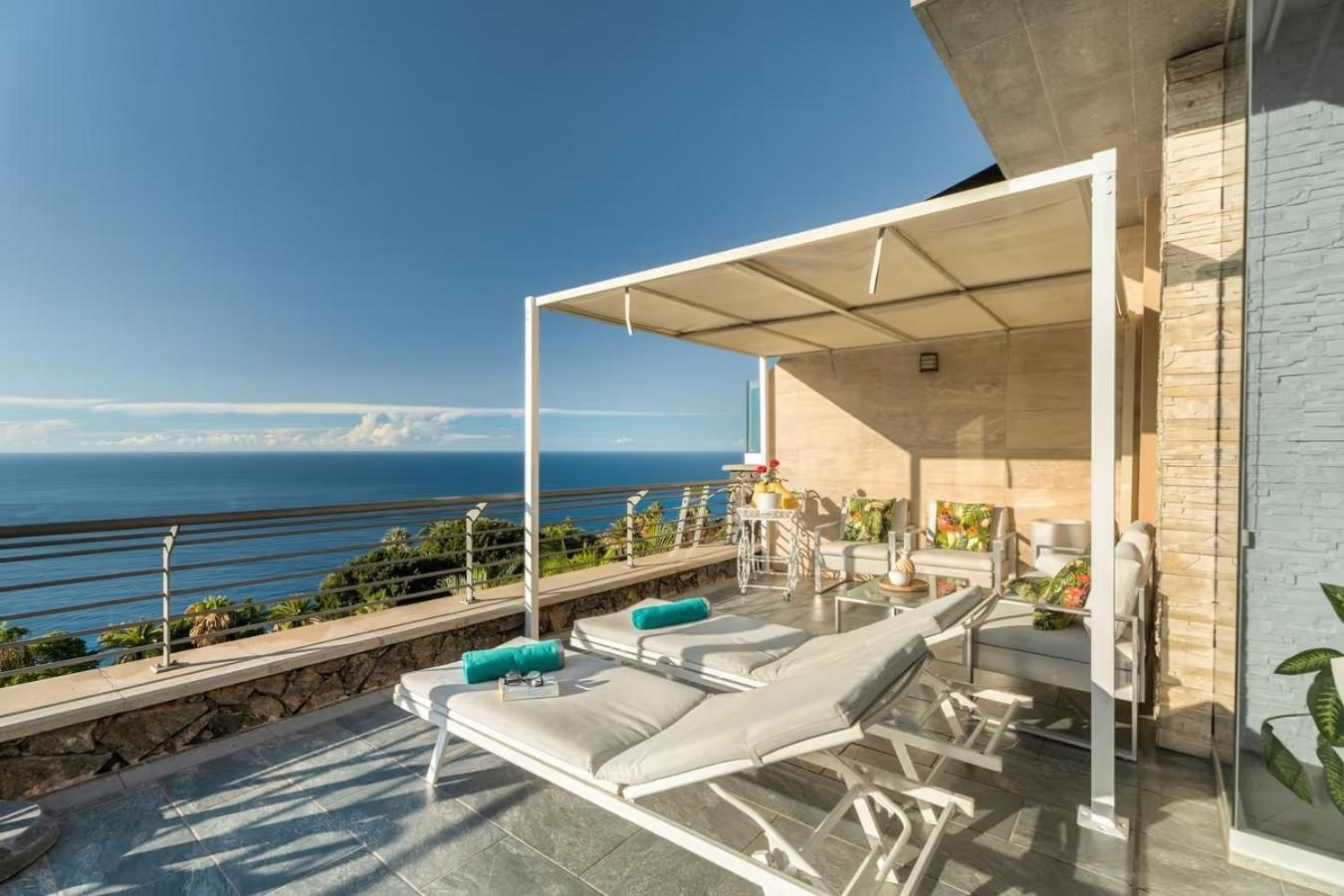 Villa Golden Horizon Con Piscina Privada Climatizada Santa Úrsula Екстериор снимка