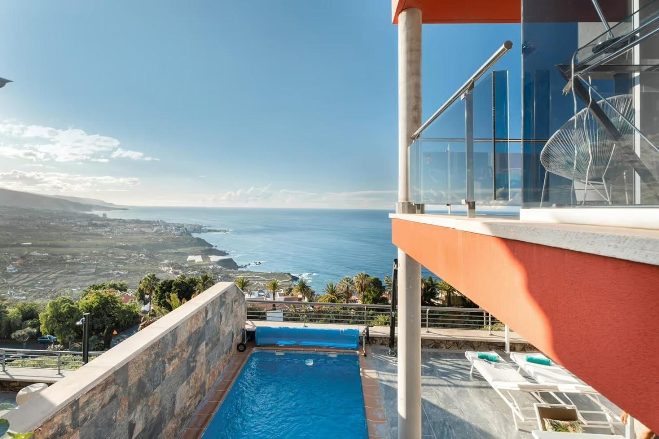 Villa Golden Horizon Con Piscina Privada Climatizada Santa Úrsula Екстериор снимка