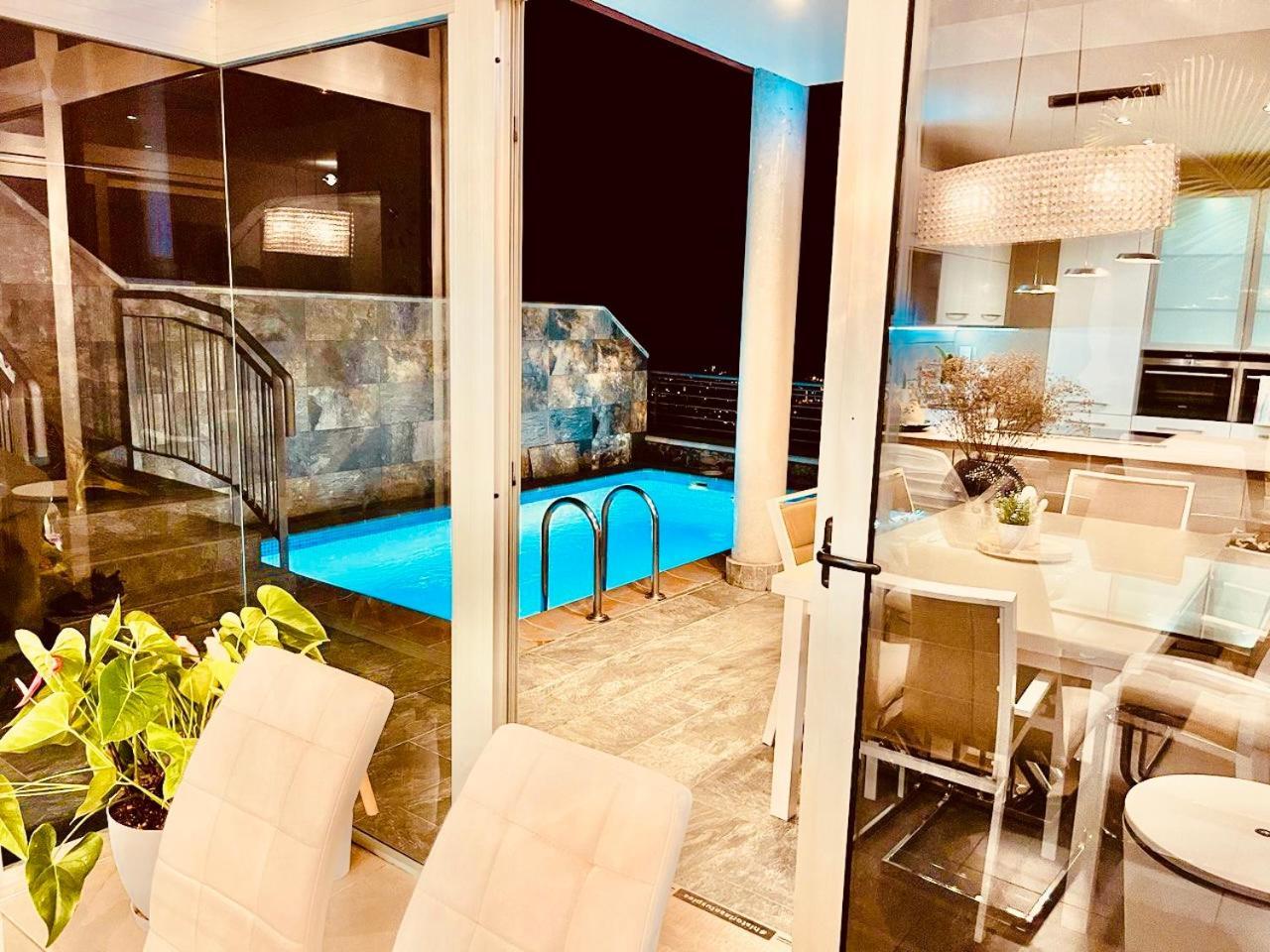 Villa Golden Horizon Con Piscina Privada Climatizada Santa Úrsula Екстериор снимка